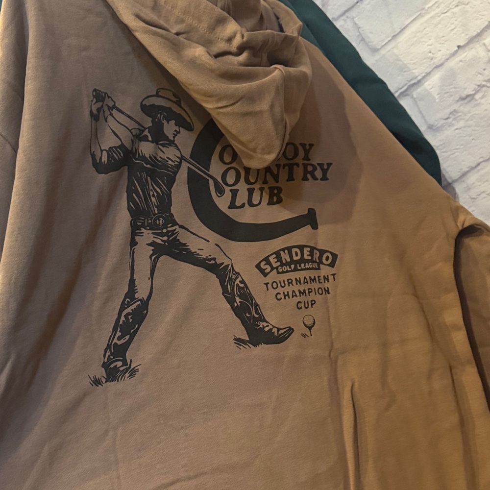3. Sendero Pro C • NWT $70 USD Cowboy Country Club Hoodie - Picture 5 of 5